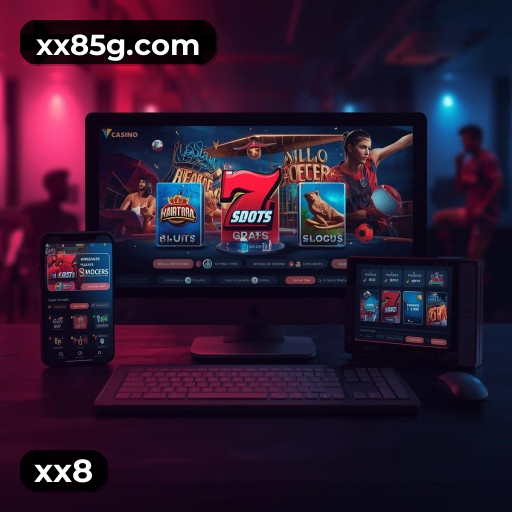 Aplicativo móvel xx8 para iOS e Android